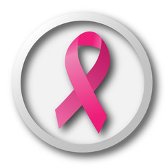 Sticker - Breast cancer ribbon icon