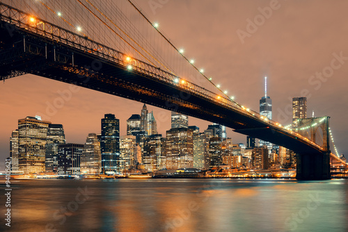 Plakat na zamówienie Manhattan Downtown