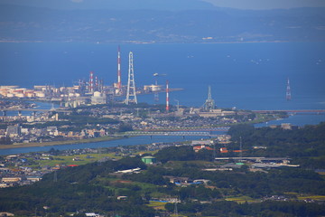 大分市の風景