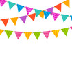 © -=MadDog=- - Set Colorful Buntings Flags Garlands