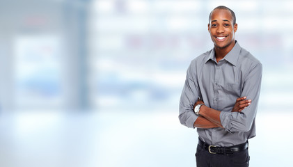 Canvas Print - African American businessman