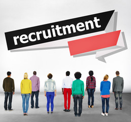 Sticker - Recruitment Hiring Career Human Resources Concept