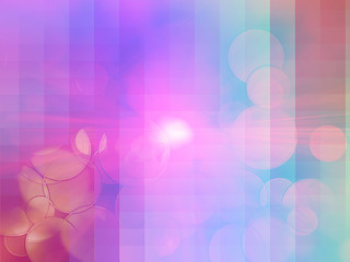 Wall Mural - Purple bokeh lights abstract background