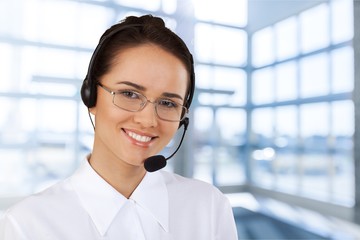 Canvas Print - Call Center.