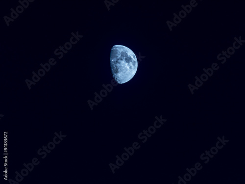 luna cuarto creciente azul - Buy this stock photo and explore ... luna cuarto creciente azul - Buy this stock photo and explore ...