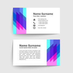 Wall Mural - Business card