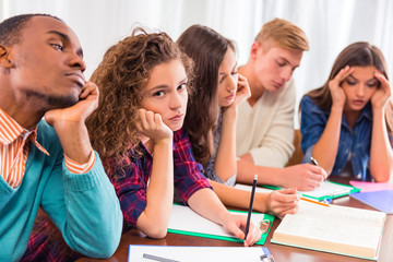 Sticker - Group of people students