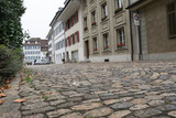 Fototapeta Uliczki - Strasse aus Pflastersteine in der Altstadt