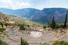 Ancient Theater In Delphi