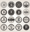 © totallyout - Anniversary retro labels collection 30 years
