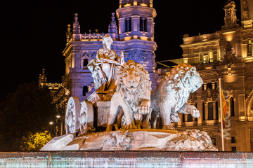 Wall Mural - Cibeles fountain  in Madrid