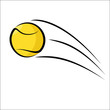 Tennis ball sketch