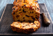 © manyakotic - Bara brith traditional Welsh fruit teabread,