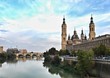vista del rio Ebro a su paso por Zaragoza