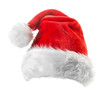 © Valeri Luzina - Santa Claus red hat isolated on white background