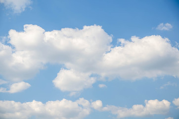 Clouds And Clear Blue Sky