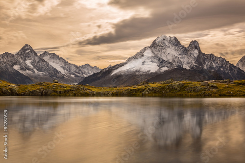 Naklejka na szybę sommet de l'Aiguille Verte 