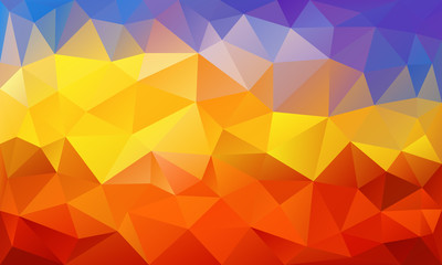 Wall Mural - low poly background 1