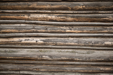 Wall Mural - Old wood house texture