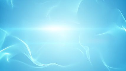 Poster - soft blue abstract backhround