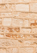 Rustikale Sandstein Fassade 