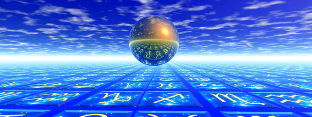 Wall Mural - Astrology concept
