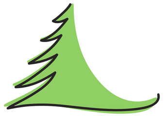 Sticker - Tannenbaum