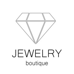 Wall Mural - jewelry boutique sign logo