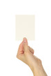 © photolink - card in hand