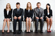 © baranq - Stressed business people wiating for job interview