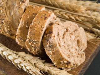 Canvas Print - Bread and Wheat