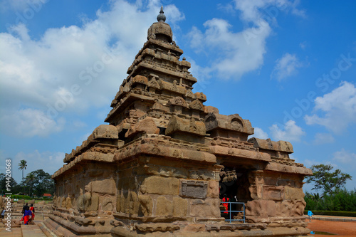 Fotografie, Obraz Shore temple in Mahabalipuram near to Chennai