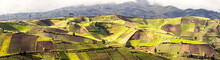 Panorama Agriculture Ecuador Farming Scenery High Altitude Farming In Ecuadorian Andes About 4000m Altitude Chimborazo County Panorama Agriculture Ecuador Farming Scenery Property Vegetation Land Rur
