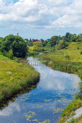  Idyllic Landscape of Patriarchal City Suzdal with Klyazma River