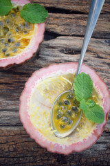 Wall Mural - Passion fruit