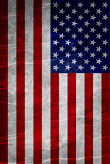 Wall Mural - Grunge USA Flag