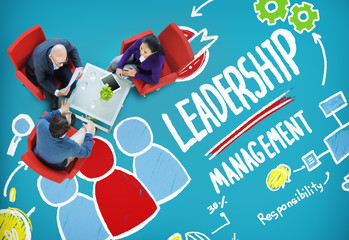 Sticker - Leadership Leader Management Authority Director Concept