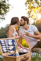 Wall Mural -  Celebrating their love