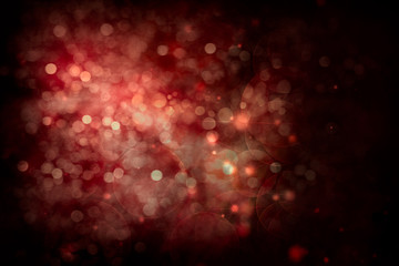 Wall Mural - abstract festive background. glowing colorful bokeh