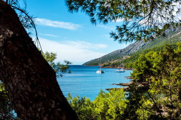 Meeresansicht A, Bol auf der Insel Brac, Kroatien