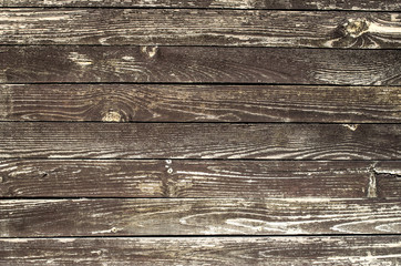 Wall Mural - Old wooden wall closeup