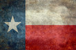 Texas state flag vintage retro style