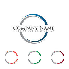 Wall Mural - Circle Company Logo