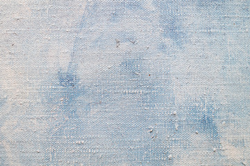 detail of old canvas