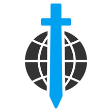 Sword Globe Icon