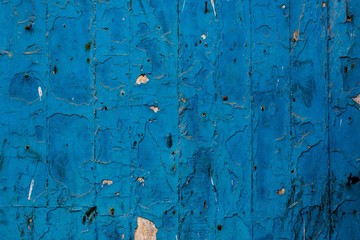 blue wall in morocco