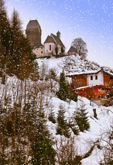 Fototapete - Castle Schwaz in Austria