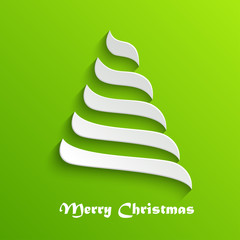 Wall Mural - christmas tree background,
