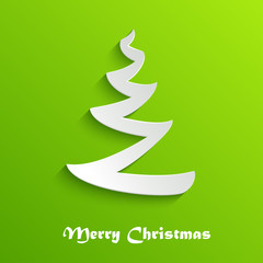 Wall Mural - abstract christmas tree background,