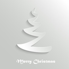 Wall Mural - abstract christmas tree background,